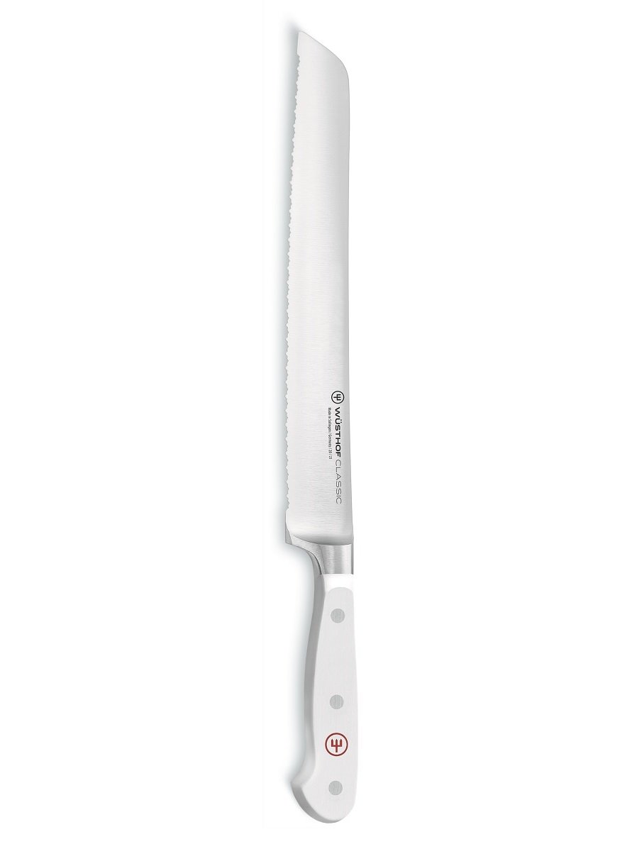 Нож для хлеба Wuesthof Classic White, 23 см (1040201123) - фото 1