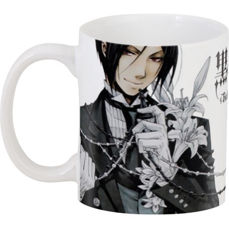 Кружка GeekLand  Темный дворецкий Black Butler Себастьян и Сиэль - фото 1