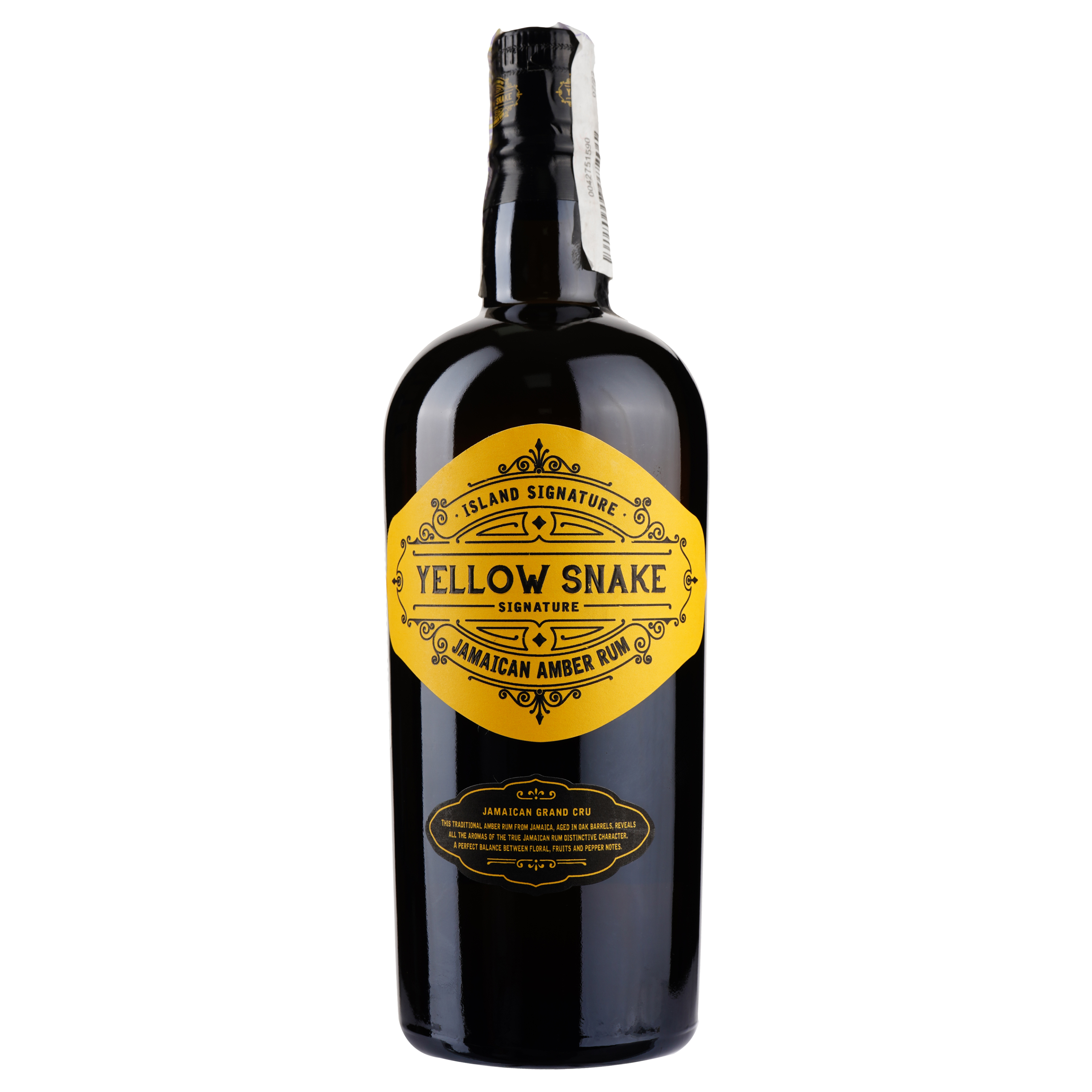 Ром Yellow Snake Jamaican Amber Rum, 40%, 0,7 л (867722) - фото 1
