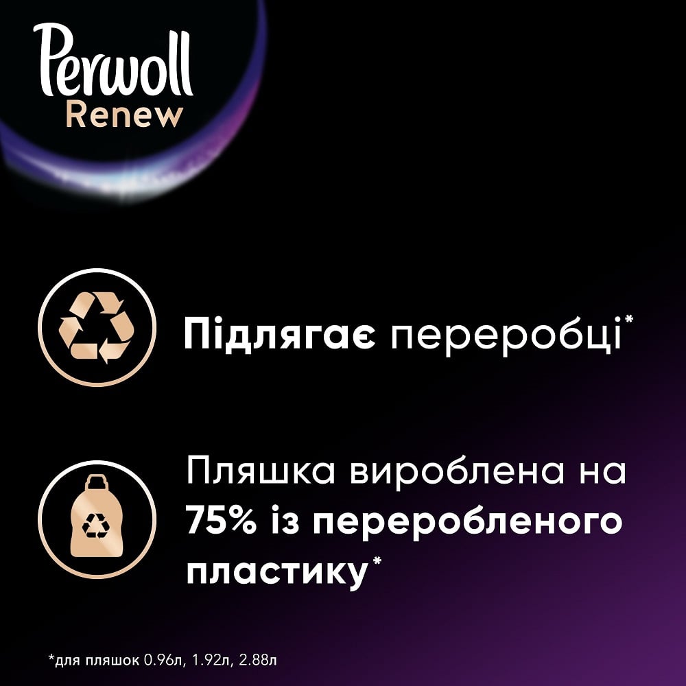 Засіб для делікатного прання Perwoll Renew 8.030 л (2 шт. по 4.015 л) - фото 4