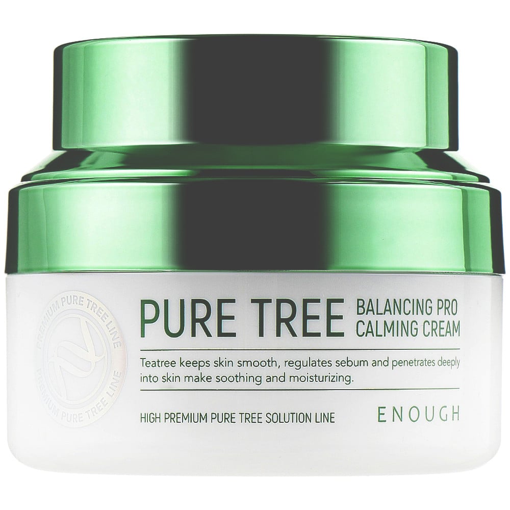 Крем для обличчя Enough Pure Tree Balance Pro Calming Cream Чайне дерево, 50 мл - фото 1