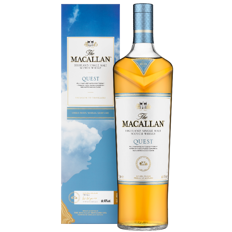 Віскі Macallan Quest Single Malt Scotch Whisky, 40%, 1 л (849450) - фото 1