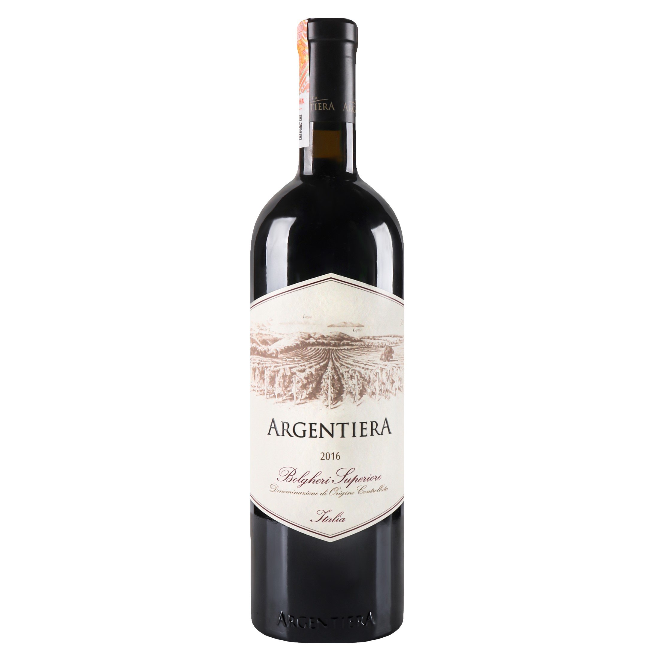 Вино Tenuta Argentiera Argentiera 2016 DOC, червоне, сухе, 14,5%, 0,75 л (863283) - фото 1