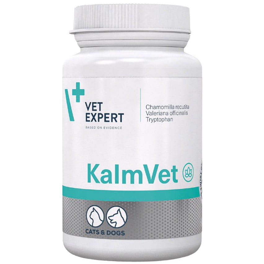 Пищевая добавка Vet Expert KalmVet для снижения стресса, 60 капсул - фото 1