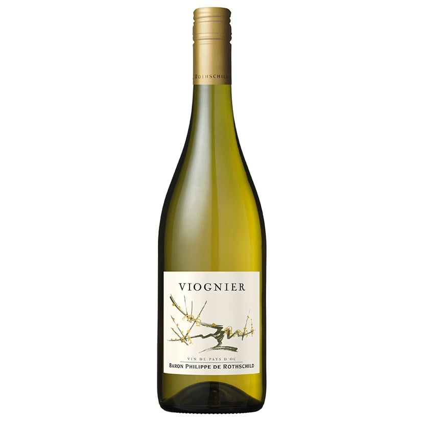 Вино Baron Philippe de Rothschild Viognier, біле, сухе, 12,5%, 0,75 л - фото 1