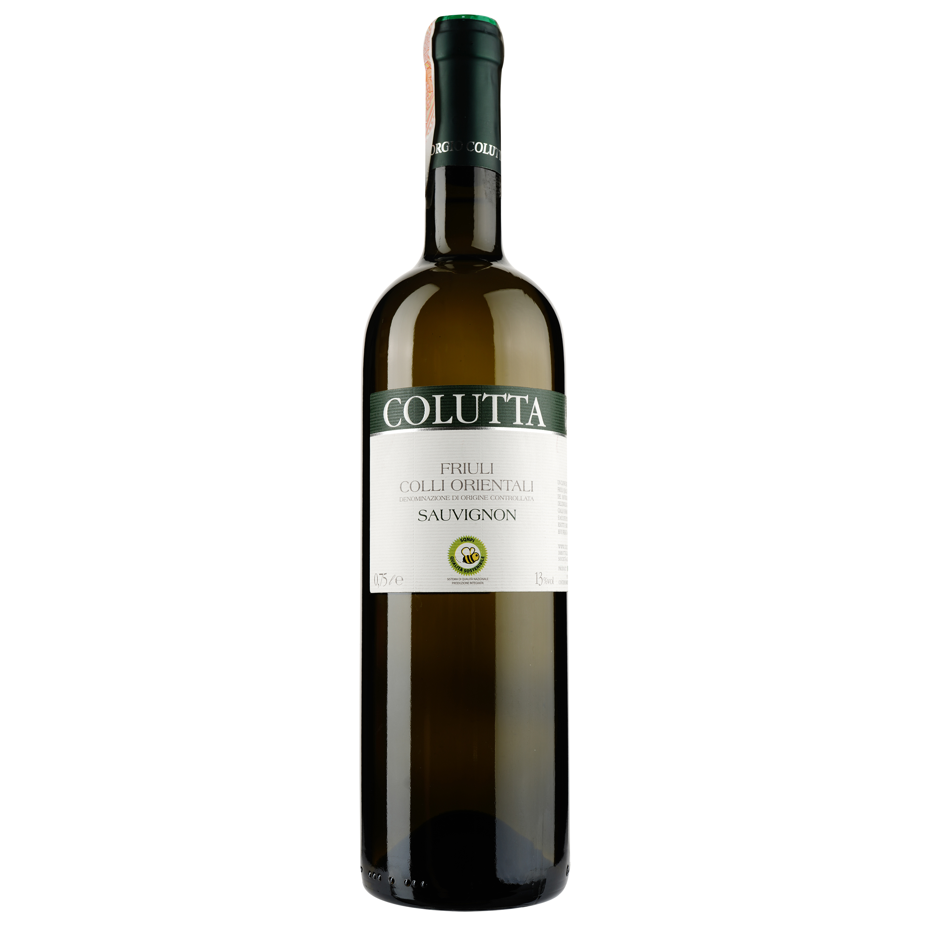 Вино Colutta Sauvignon Blanc, 13,5%, 0,75 л (ALR16075) - фото 1