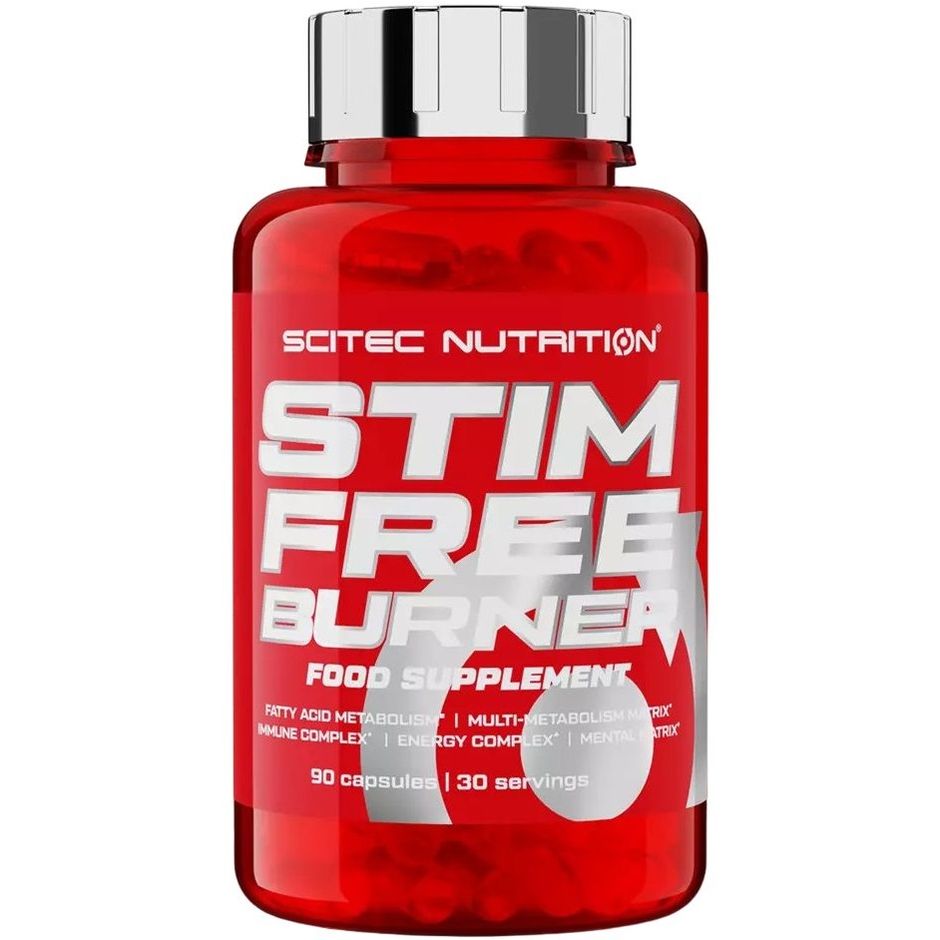 Жироспалювач Scitec Nutrition Stim Free Burner 90 капсул - фото 1