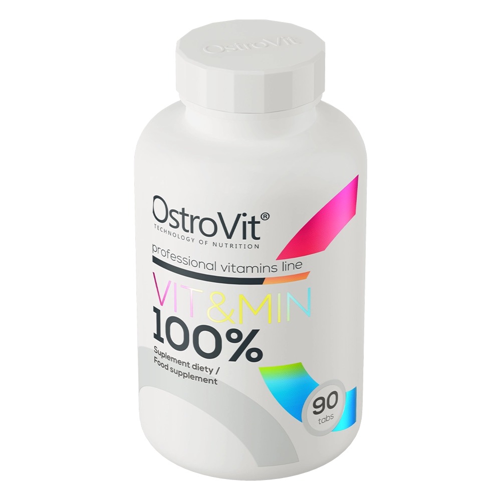 Витамины и минералы OstroVit 100% Vit&Min 90 таблеток - фото 2