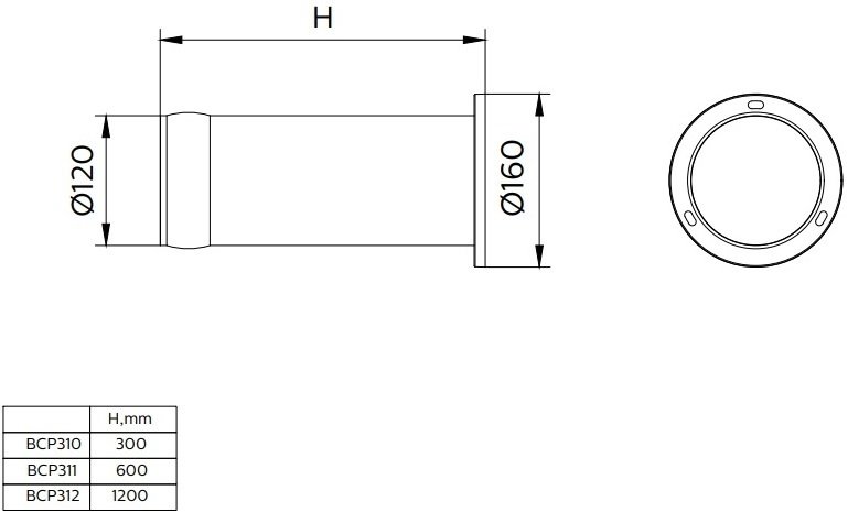 Cвітильник стовпчик Philips BCP312 LED760/WW 15W 120 см чорний (911401755282) - фото 2