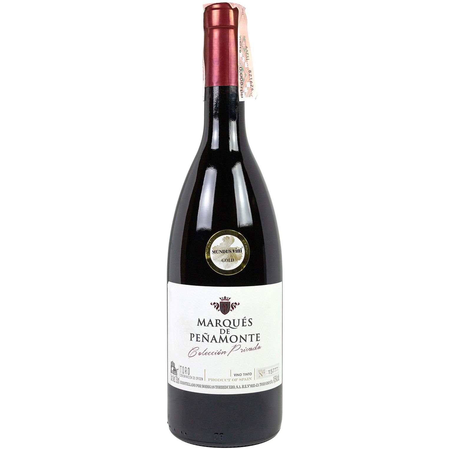 Вино Marques de Penamonte Coleccion Privada, красное, сухое, 0,75 л - фото 1