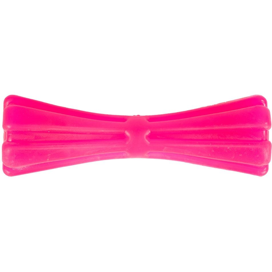 Игрушка для собак Agility гантель 15 см розовая - фото 1