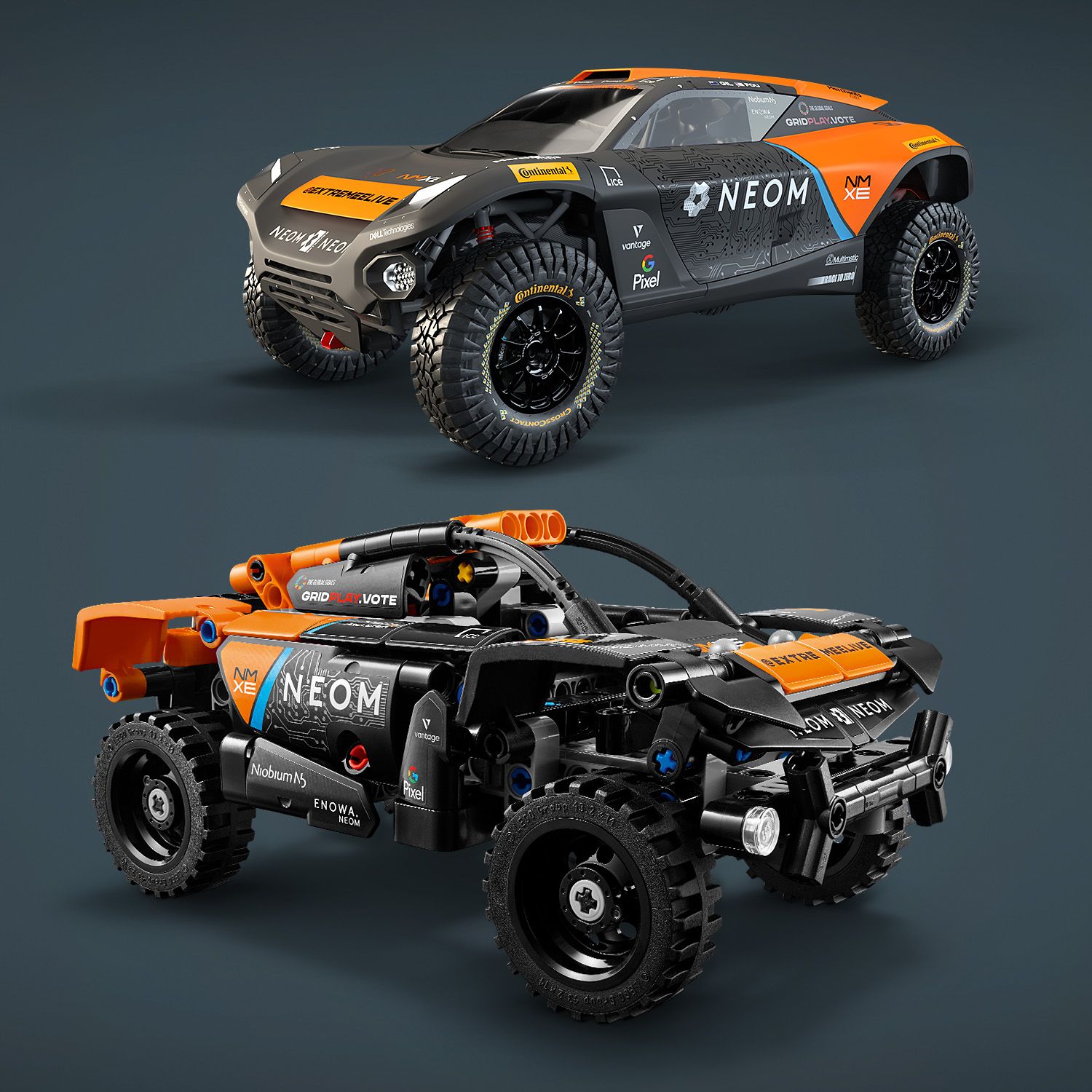 Конструктор LEGO Technic Автомобиль для гонок Neom McLaren Extreme E 252 детали (42166) - фото 6