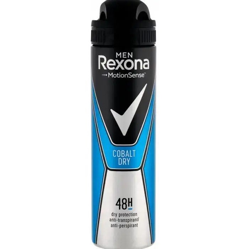 Дезодорант-антиперспирант Rexona Men Кобальт 150 мл - фото 1