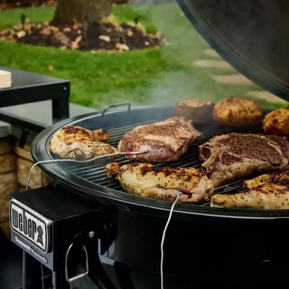 Гриль вугільний Weber Summit Kamado 61 см (18201004) - фото 9