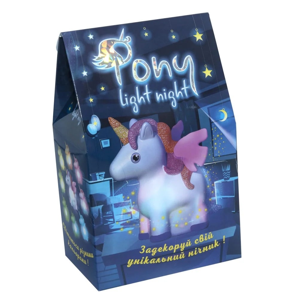 Набір для творчості Strateg Pony light night (30704) - фото 1