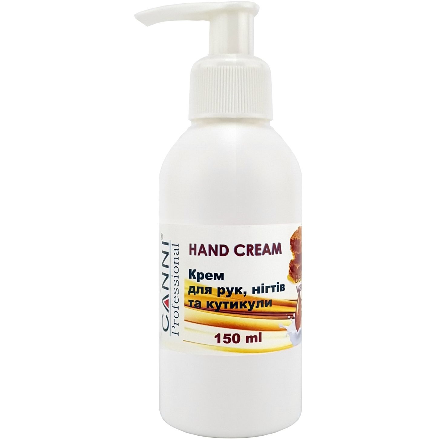 Крем для рук, ногтей и кутикулы Canni Hand Cream с пчелиным воском 150 мл - фото 1