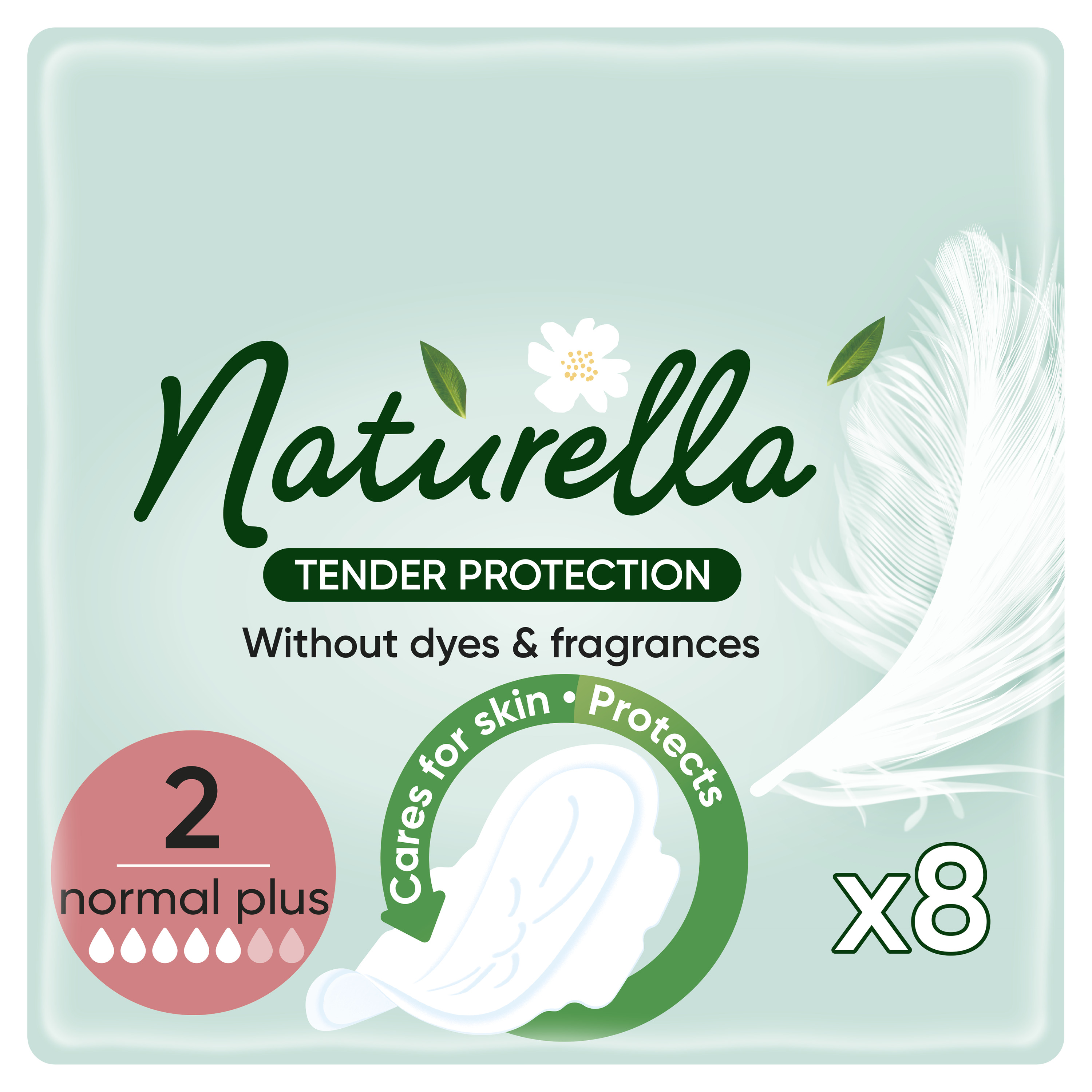 Гігієнічні прокладки Naturella Ніжний захист Normal Plus 8 шт. - фото 1