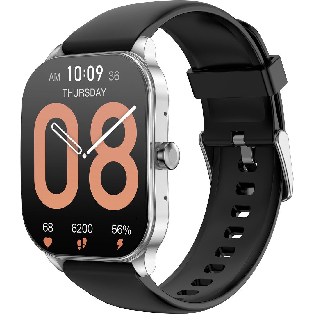 Смарт-годинник Amazfit Pop 3S Black-Silver - фото 2