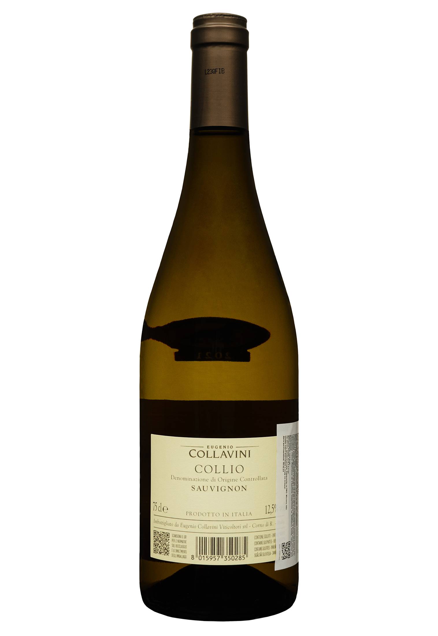 Вино Collavini Sauvignon Blanc Fumat Collio 2021 DOC сухое белое 0.75 л - фото 2