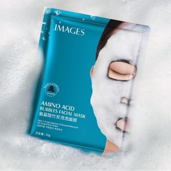 Маска для лица Images Bubbles Mask Amino Acid, 25 г - фото 4