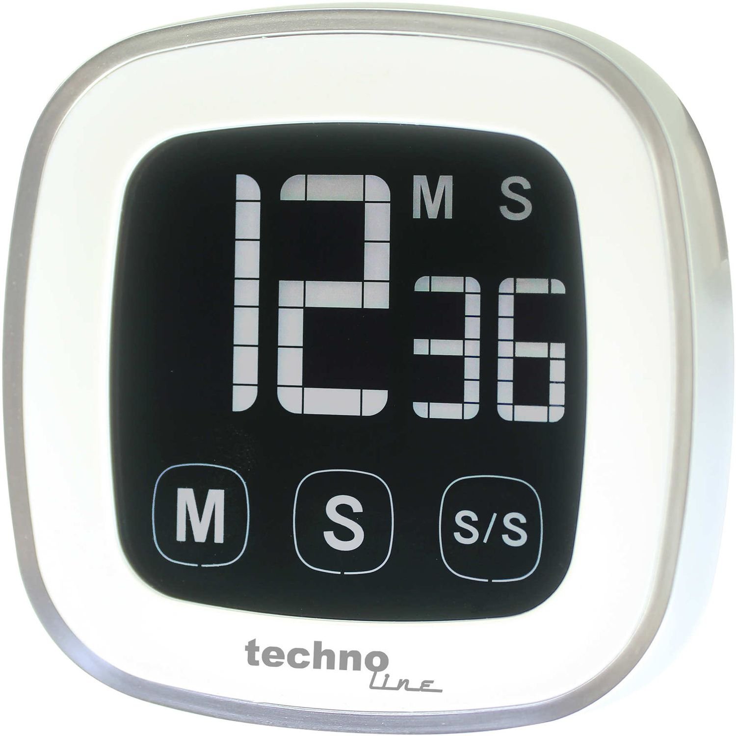 Таймер кухонний Technoline KT400 Magnetic Touchscreen White (KT400) - фото 2