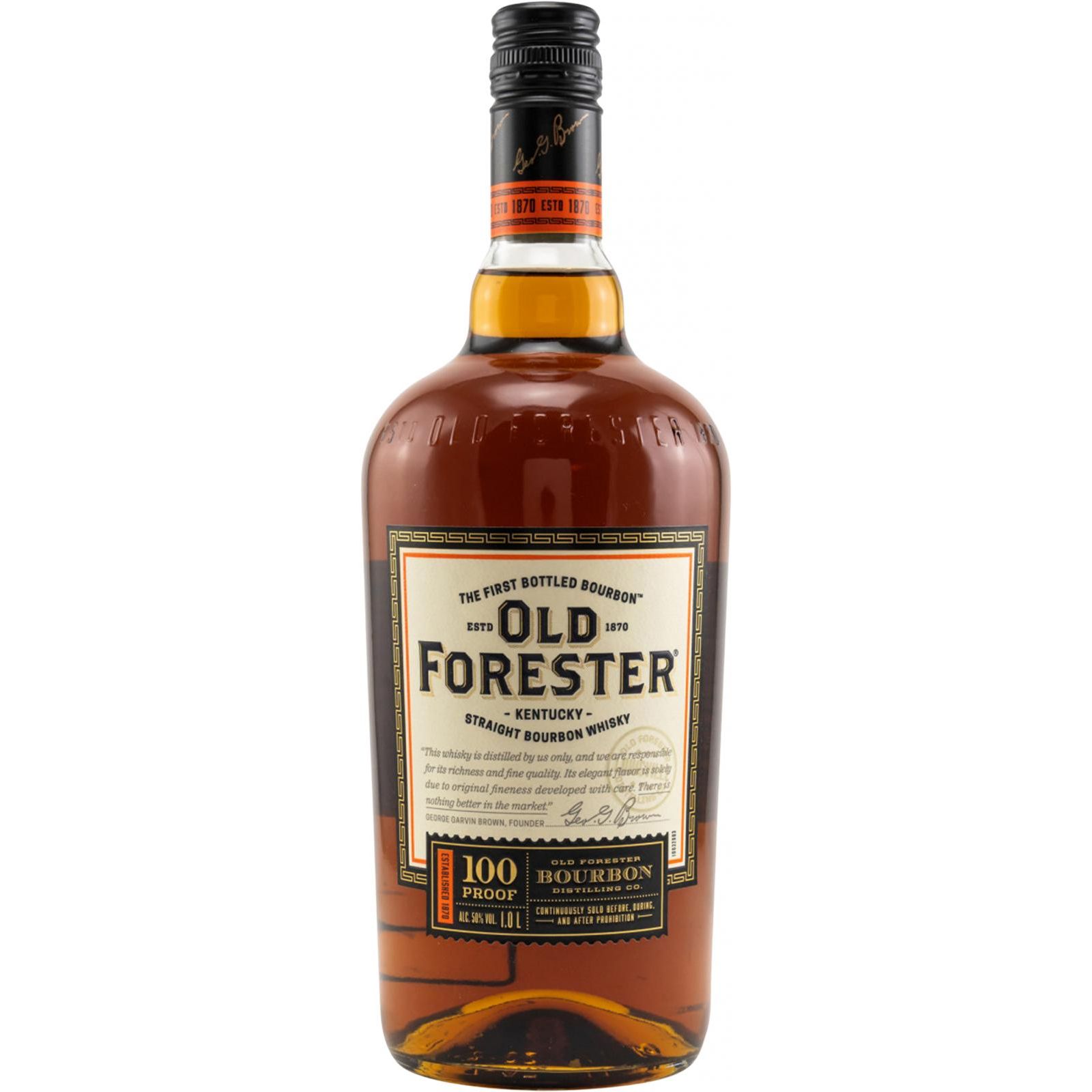 Виски Old Forester 100 proof 50% 1л - фото 1