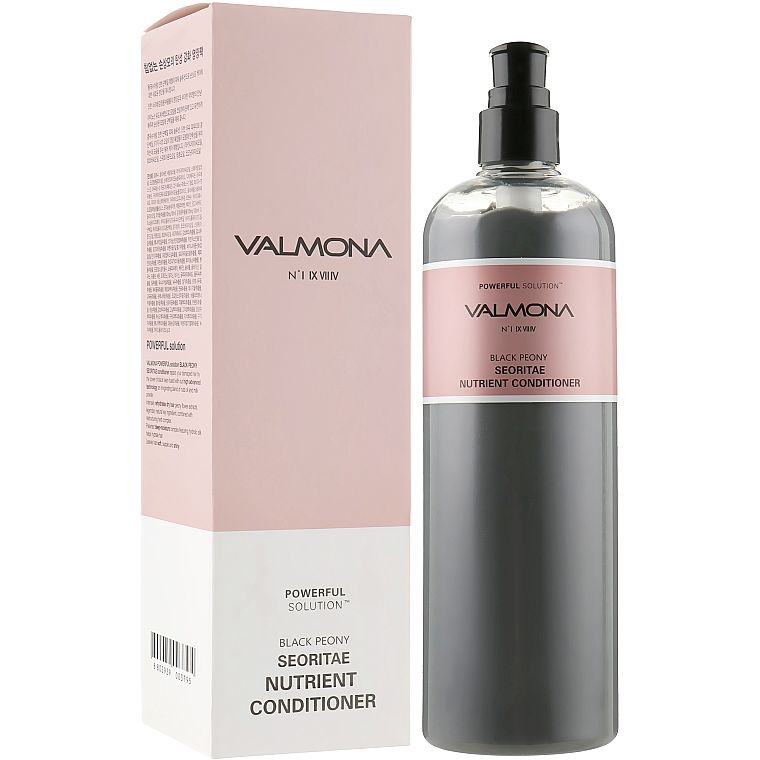 Кондиционер для волос Valmona Black Peony Seoritae Nutrient Conditioner, 480 мл - фото 1