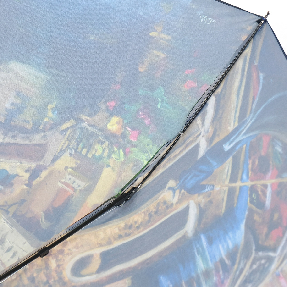 Женский складной зонтик полный автомат Art Rain 102 см разноцветный - фото 5