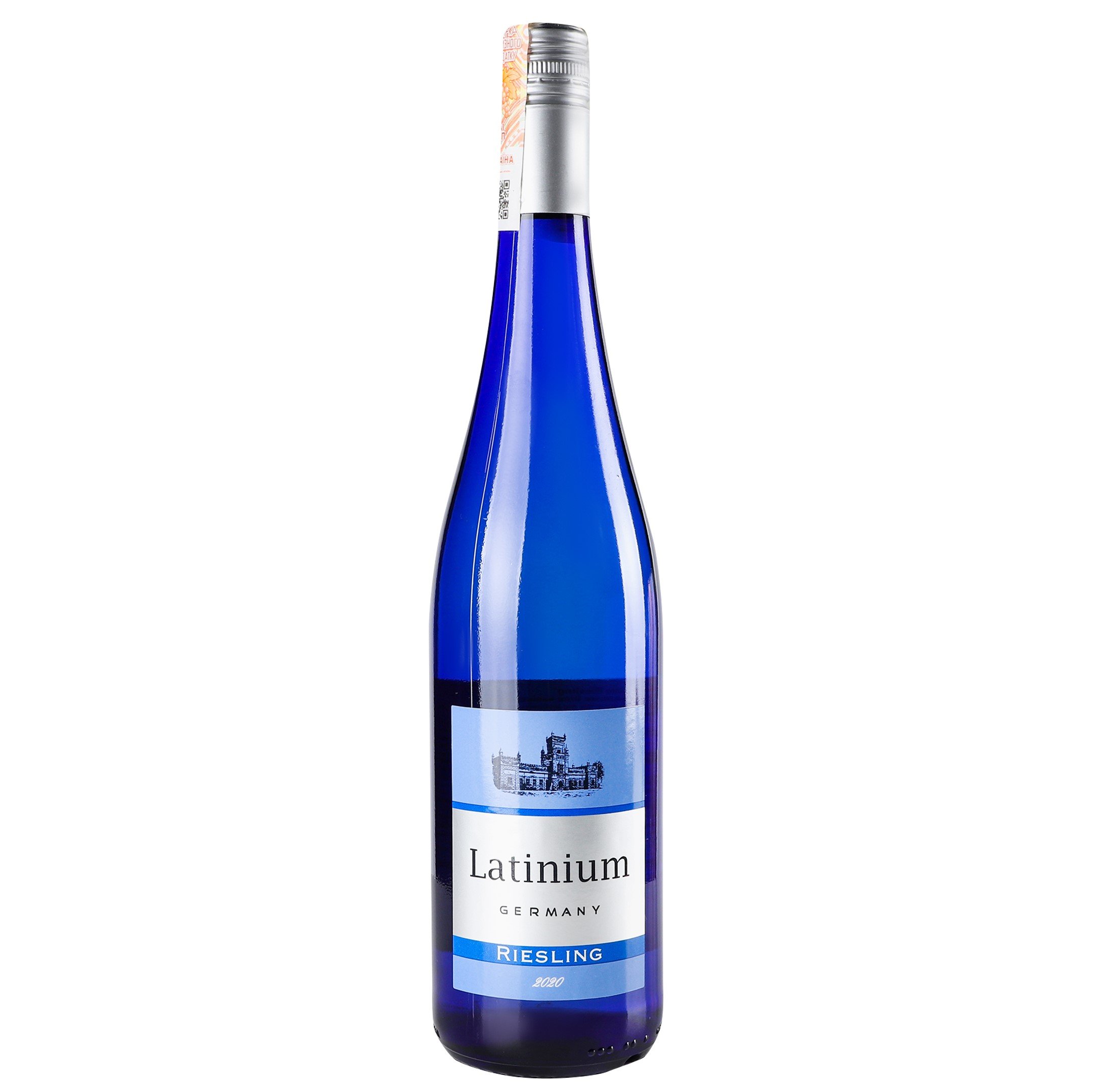 Вино Riesling Latinium, напівсолодке, біле, 9,5%, 0,75 л - фото 1