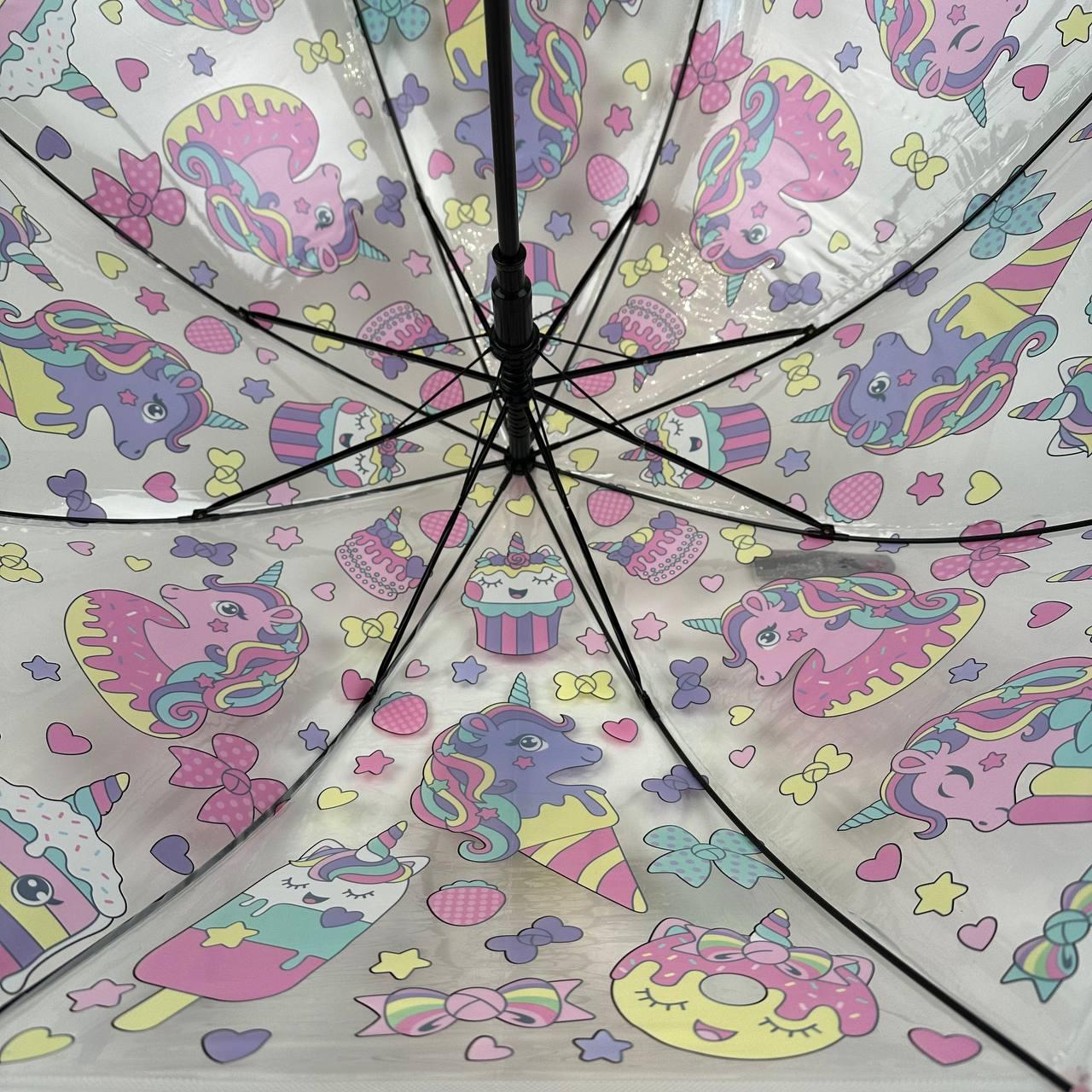 Жіноча складана парасолька напівавтомат Fiaba 74 см рожева - фото 5