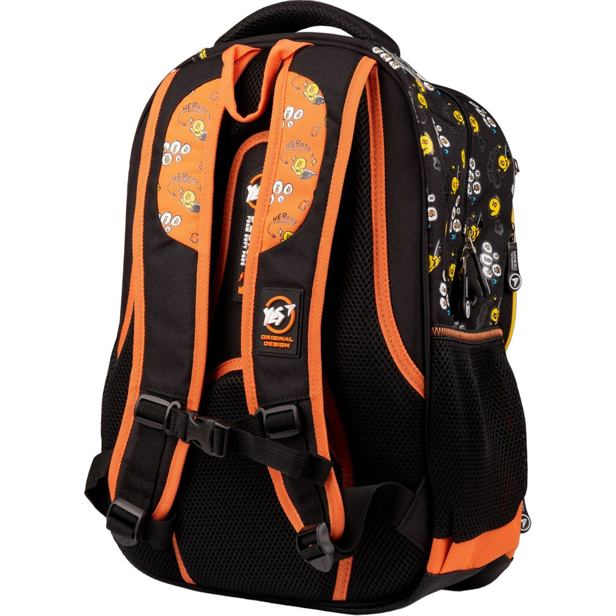 Рюкзак Yes TS-46 Line Friends, черный с оранжевым (559444) - фото 3