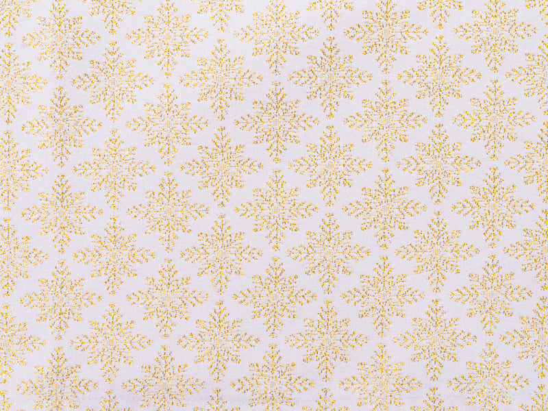 Раннер с золотым люрексом Lefard, Снежинка, 40х100 см (812-031) - фото 3