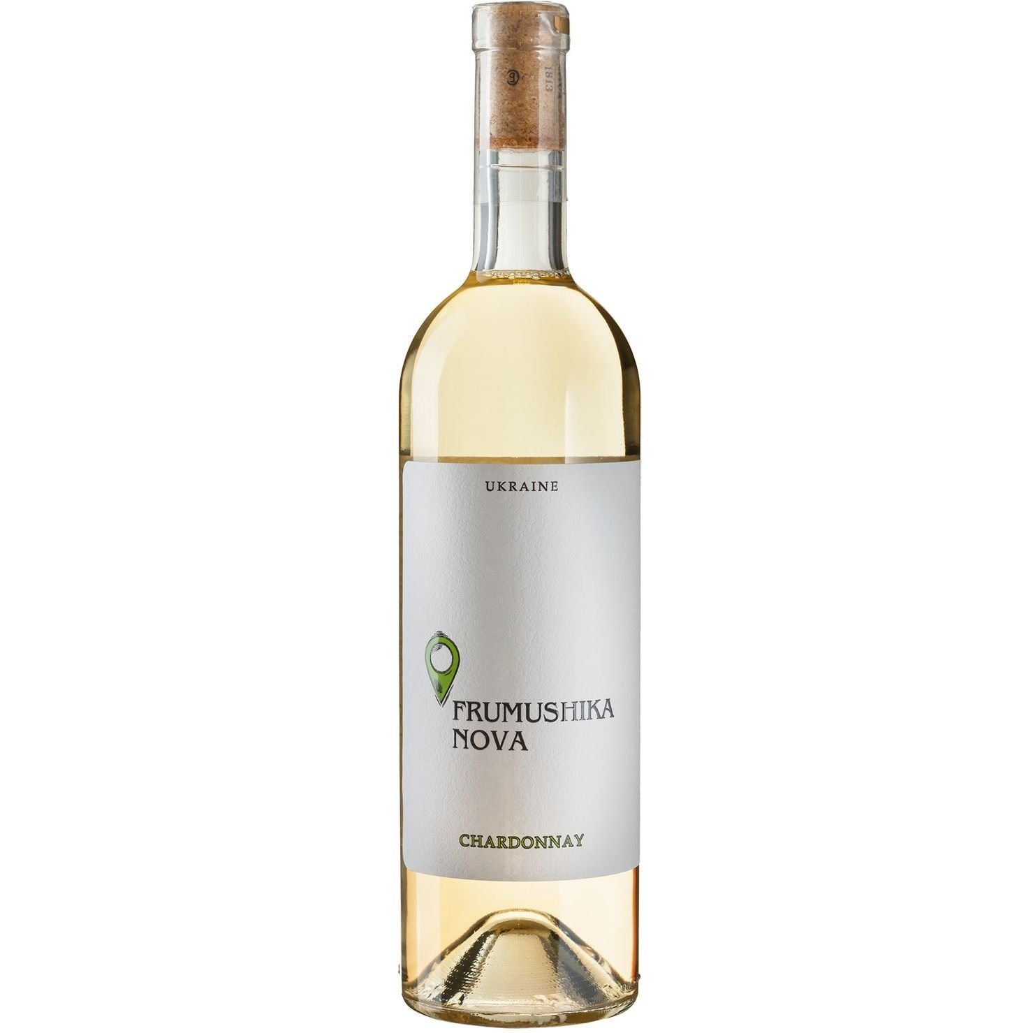 Вино Frumushika-Nova Шардоне біле сухе 0.75 л - фото 1