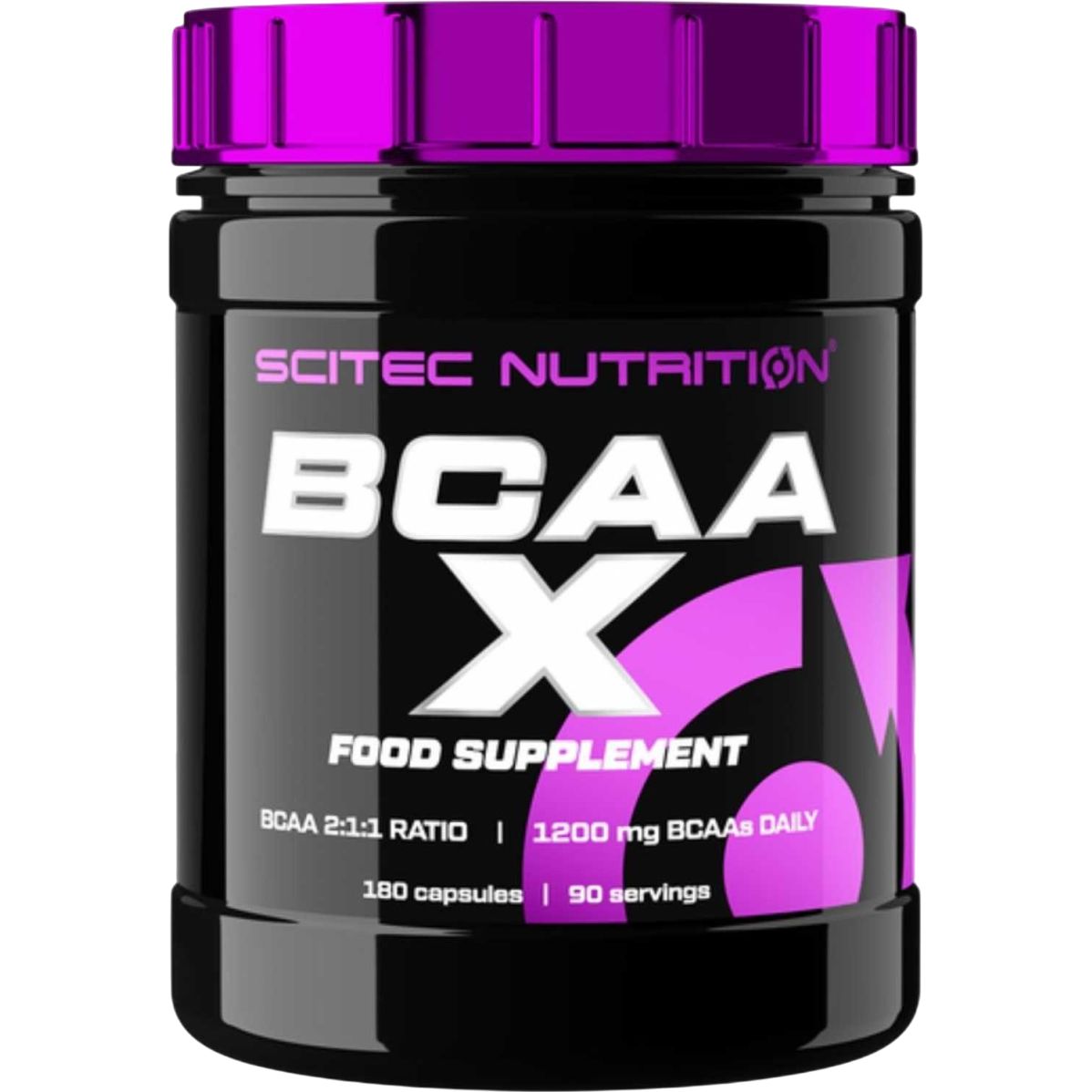 Амінокислоти Scitec Nutrition BCAA-X 180 капсул - фото 1