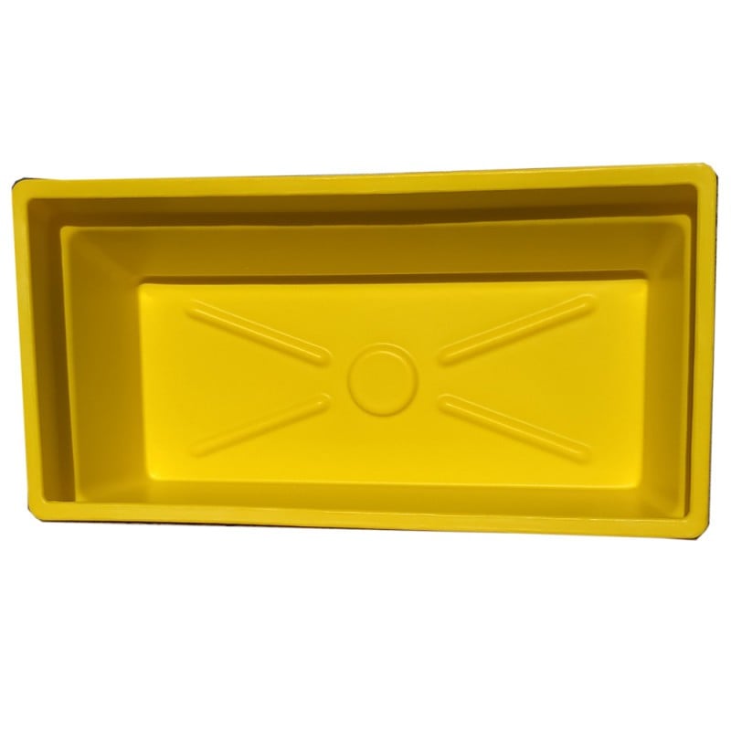 Грядка пластикова Укрхимпласт, 210 л, жовта (10648) - фото 5