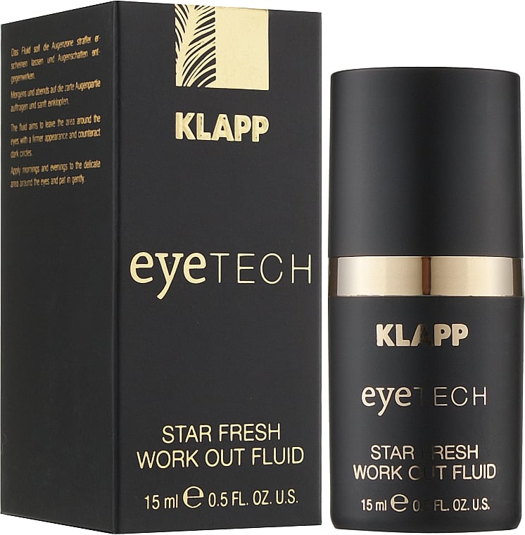 Флюид для век Klapp Eyetech Star Fresh Work Out Fluid, 15 мл - фото 2