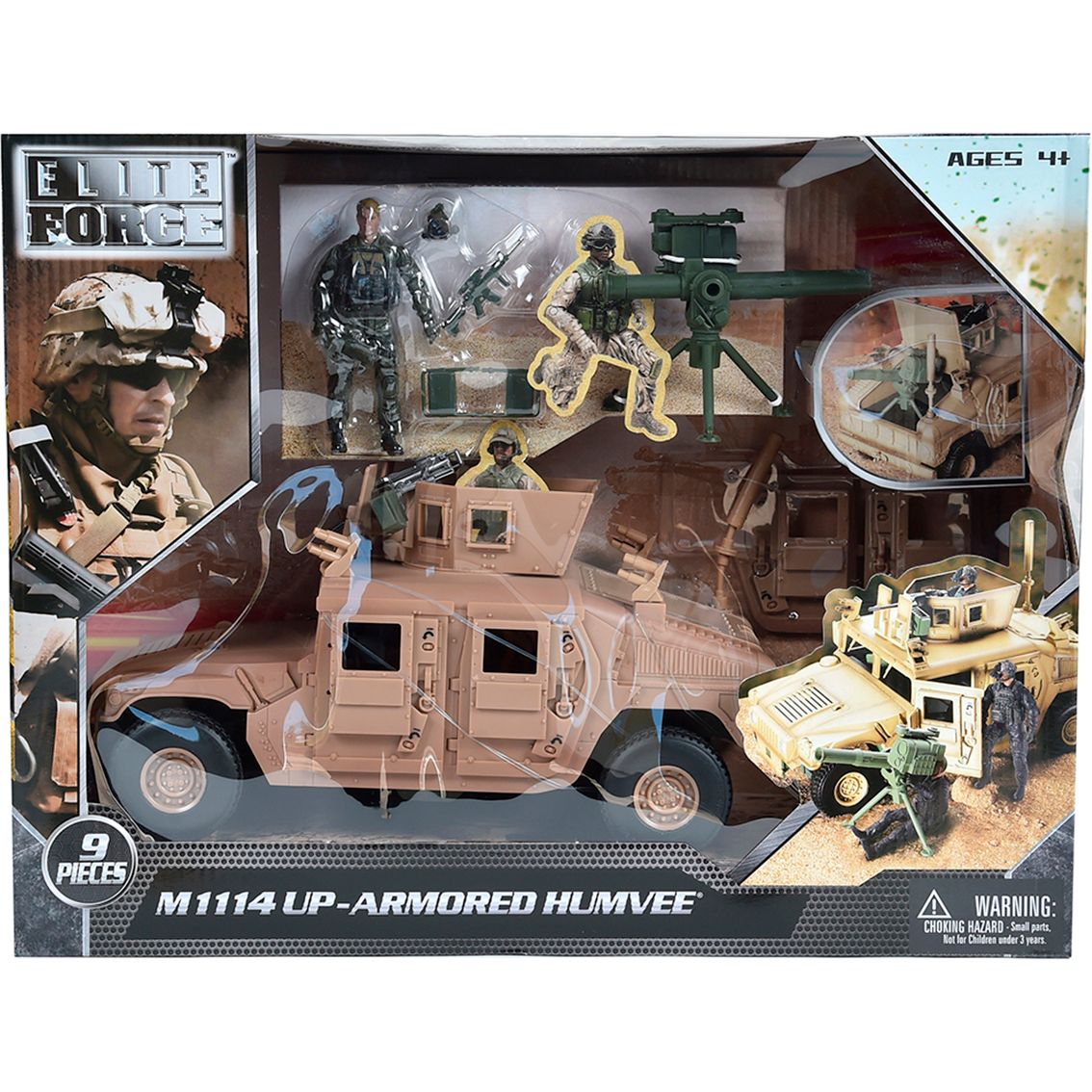 Игровой набор Elite Force Бронеавтомобиль Humvee M1114 (101863) - фото 1
