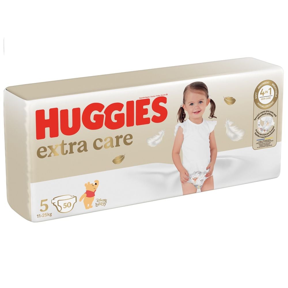 Підгузки Huggies Extra Care 5 (11-25 кг), 50 шт. - фото 2
