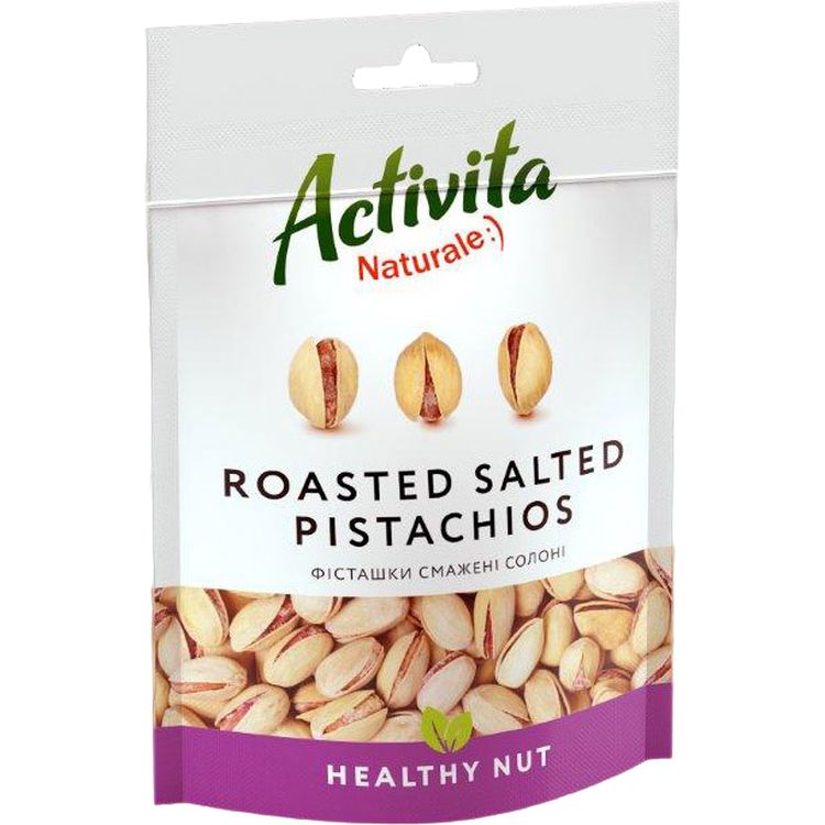 Фісташки смажені солоні Activita Healthy Nut 100 г - фото 1