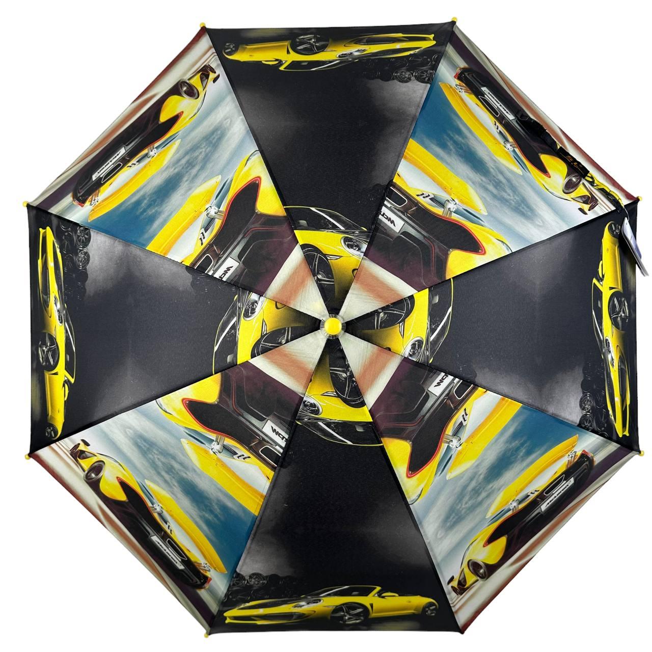 Детский зонт-трость полуавтомат S&L 83 см разноцветный - фото 4