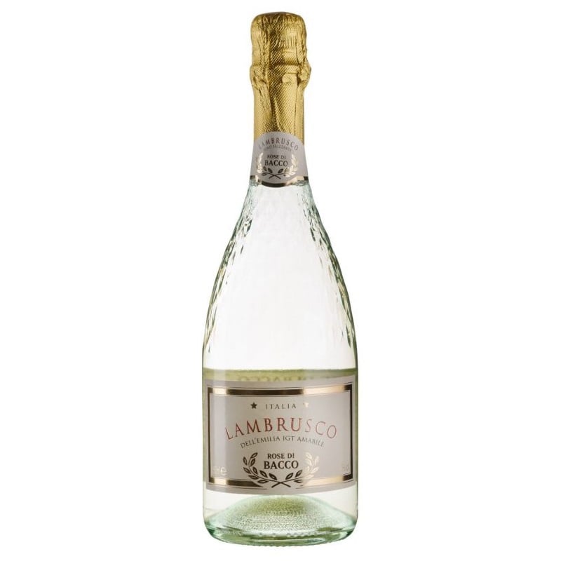 Вино игристое Chiarli Rose di Bacco Lambrusco dell 'Emilia Bianco, белое, сладкое, 0,75 л - фото 1