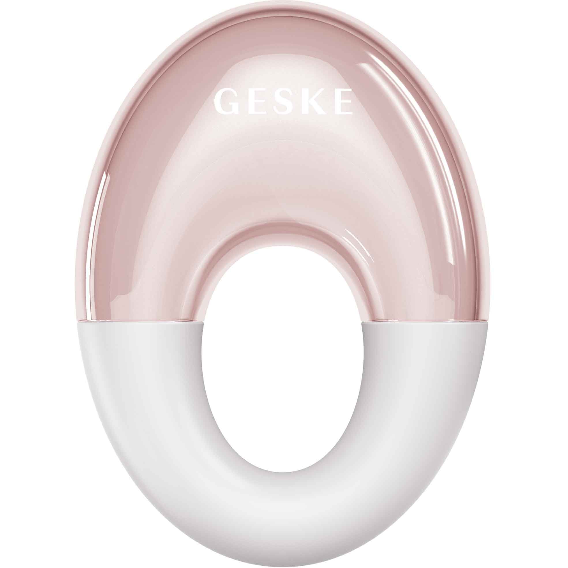 Масажер для очей GESKE Cool & Warm Eye Massager 7 в 1 пудровий - фото 2