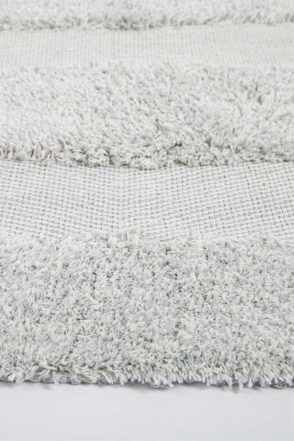 Набор ковриков Irya Madison mavi, 90х60 см и 60х40 см, светло-серый (svt-2000022296359) - фото 4