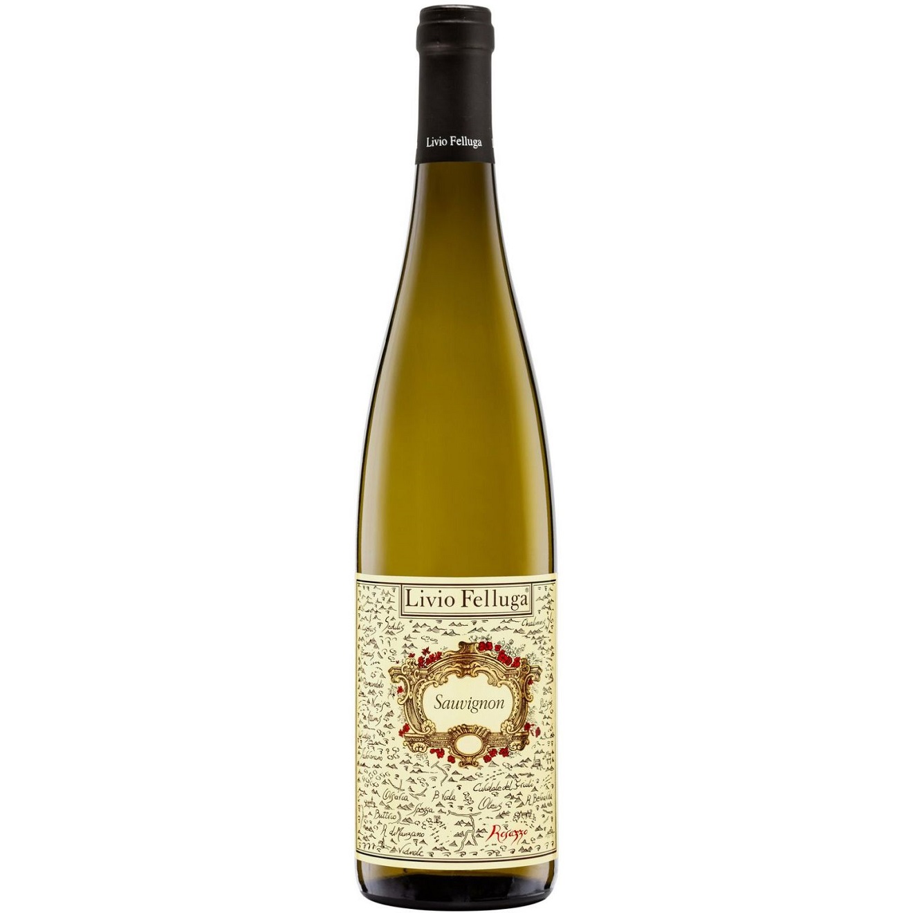 Вино Livio Felluga Sauvignon, белое, сухое, 13%, 0,75 л - фото 1