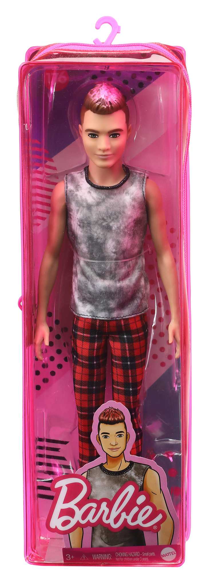 Лялька Barbie Кен Модник в картатих штанях (GVY29) - фото 4