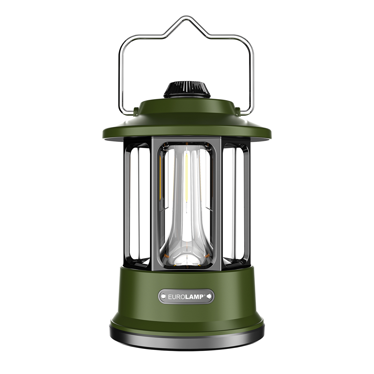 Светодиодный фонарь Eurolamp портативный 6W battery+Type-C зеленый (CL-6W(green)) - фото 2