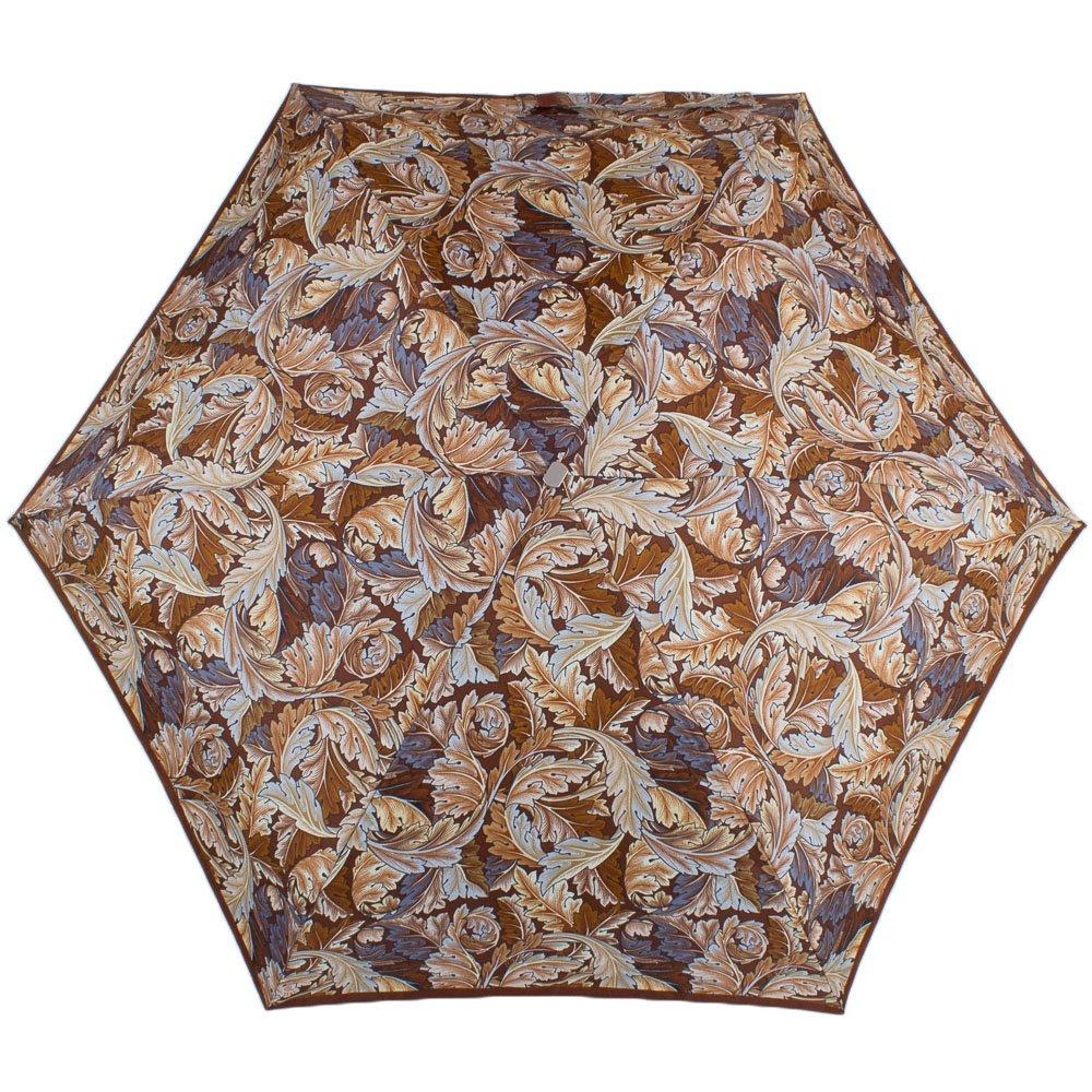 Жіноча складана парасолька повний автомат Zest 95 см коричнева - фото 1