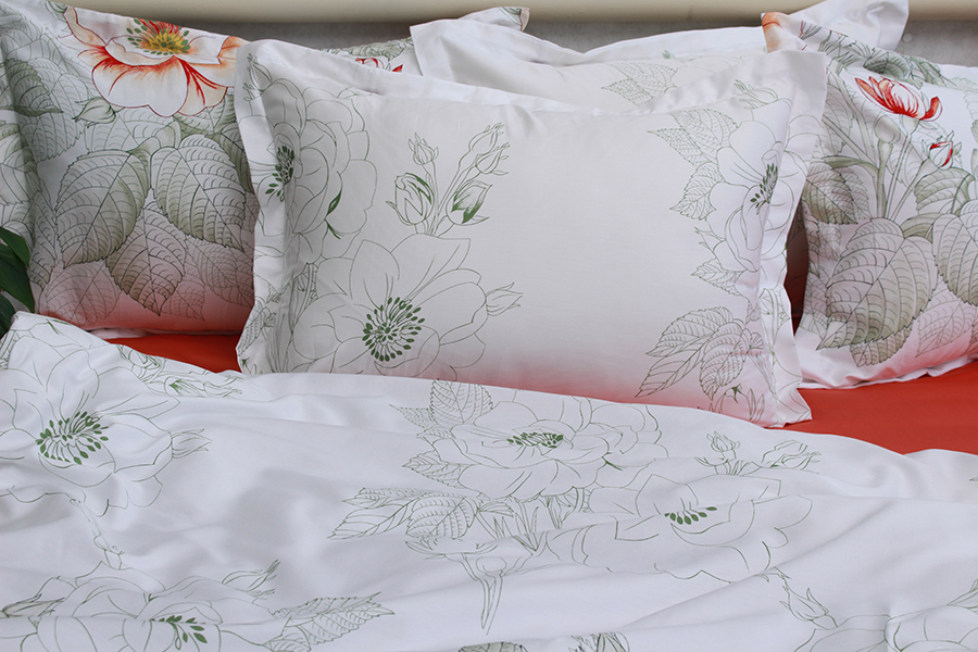 Комплект постільної білизни TAG Tekstil з компаньйоном Сімейний Різнобарвний 000240691 (PT-017) - фото 5