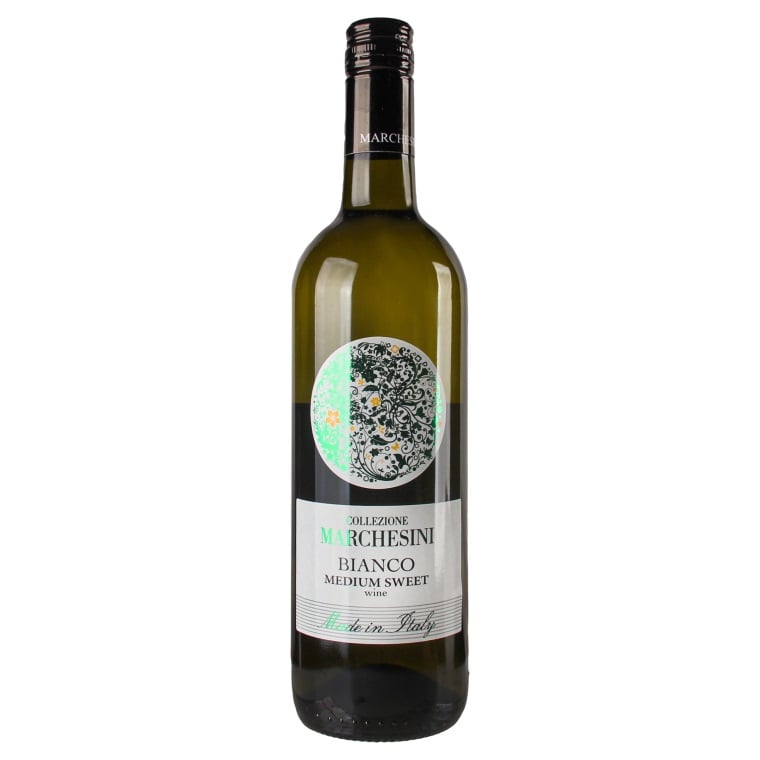Вино Collezione Marchesini Bianco, біле, напівсолодке, 11%, 0,75 л (706858) - фото 1