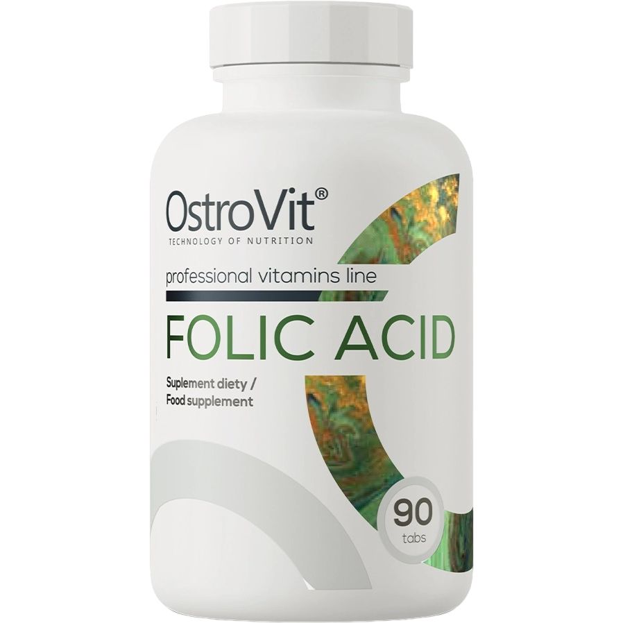 Витамин OstroVit Folic Acid 90 таблеток - фото 1
